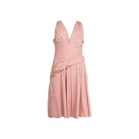 prada cocktail dress pink